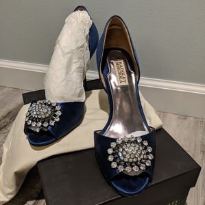 Badgley Mischka Lacie - 8.5 - with bag and box